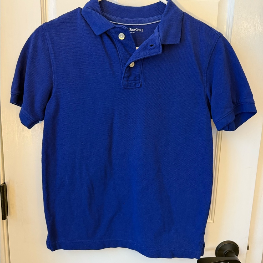GAP Vibrant Blue Kids Polo